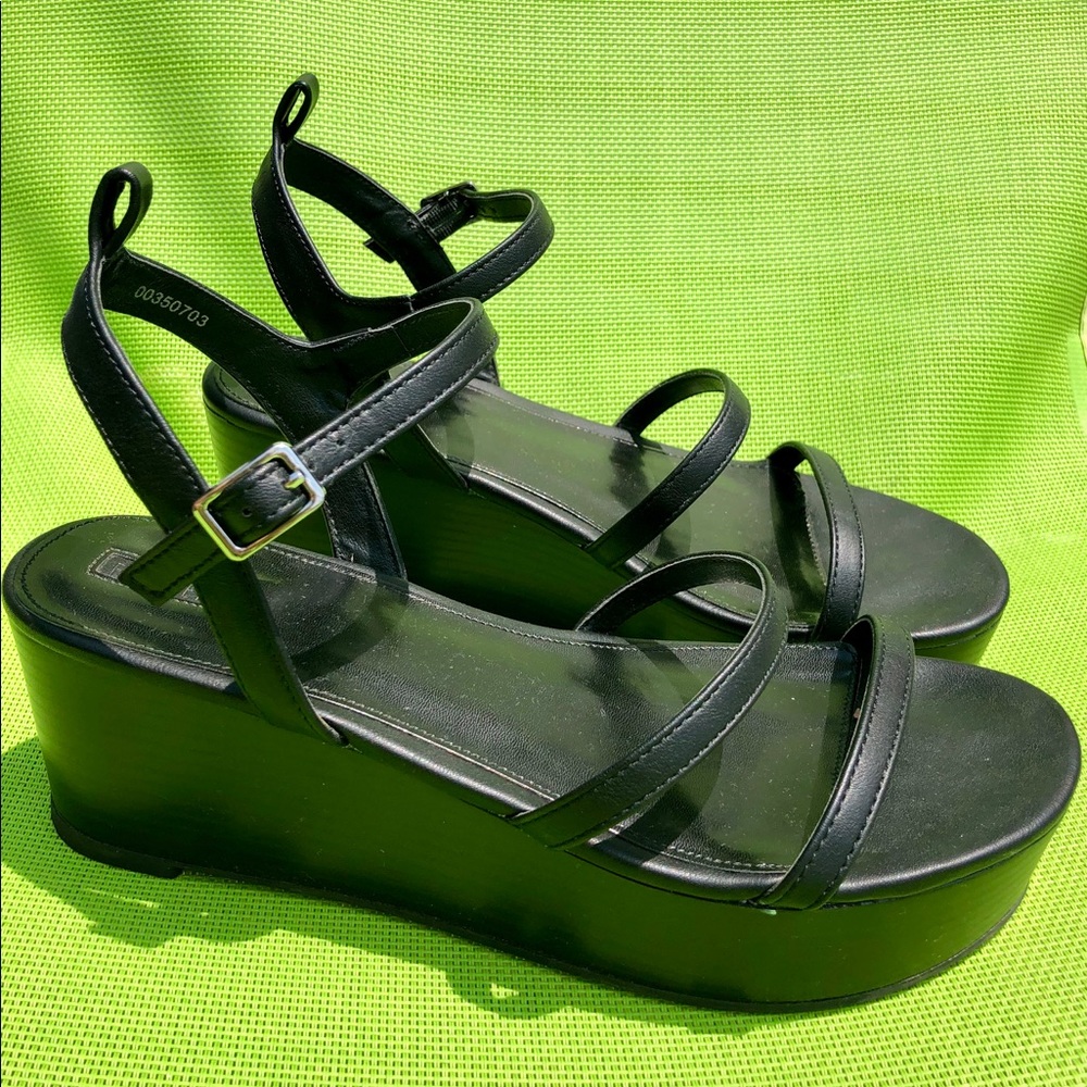 Forever 21 Black Platforms